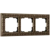W0031512 Рамка на 3 поста (бронза) W0031512 (a050943)