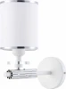 1157/1A Бра настенное Effect 1157/1A E27*60W Matt white/Chrome (220V, круглые)