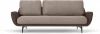 786856 Диван Ispani трехместный ОГОГО (арт.786856), (Ткань,Экокожа/Коричневый,Серый)
