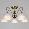 IL0894-5CSQ-26 AB ELITE Потолочная люстра на штанге ILLUMICO IL0894-5CSQ-26 AB ELITE
