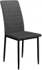 00-00059742 Стул ТЕКС каркас черный/ KL14 серый Dikline 00-00059742
