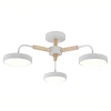 10270/3LED Потолочная люстра на штанге Kaori Escada 10270/ LED 60W White/Wood