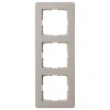 G1103T Рамка на 3 поста (тауп soft touch) Jasmart G-Flex G1103T