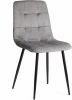 21495 Стул CHILLY (mod. JSC-220) Tetchair (Металл,Велюр/Темно-серый) арт.21495
