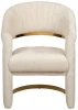 GY-DC8386GOLD-CR Обеденный стул Garda Decor GY-DC8386GOLD-CR (Золото/Кремовый)