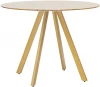 УТ000002671 Стол обеденный Хьюстон D100 охра Stool Group УТ000002671