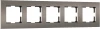 W0052963 Рамка на 5 постов (бронза софт) Werkel W0052963 (a067788)