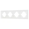 054656 Рамка пластиковая FRM-TENDO-SFPL-4-WH (Arlight, Матовый белый) 054656