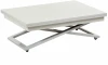 7512973508 Стол-трансформер Левмар Cross D78/S64 белый/ опоры белые