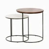CT-0027CD Набор кофейных столов Peyton диаметр 52/45 Cosmo 347863