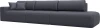 127693L Диван прямой Лига-036 НПБ Модерн Лонг подлокотник слева Лига Диванов (Экокожа) арт.127693L