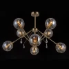 MOLECULE 81045-8C ANTIQUE BRASS Люстра потолочная Molecule MOLECULE 81045-8C ANTIQUE BRASS