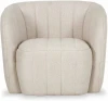 743870 Кресло ОГОГО Lecco (Ткань,Рогожка/Бежевый)
