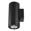 ULU-S22D-2x12W/6400K IP65 BLACK Архитектурная подсветка 6400K Uniel ULU-S22D-2x12W/6400K IP65 BLACK