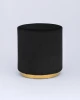 OTTOMAN-004 BLACK/GOLD Пуф Оникс