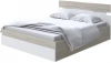 2015593 Без бренда Кровать Milton с подъемным механизмом (ЛДСП Ясень Шимо Светлый/Белый) 180x200