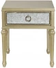KFG1509 Тумба прикроватная Garda Decor KFG1509 (Золото/Бежевый)