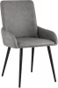 УТ000035937 Стул Stool Group Мюнхен искусственная замша серый УТ000035937
