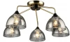 MD.3826-5-S AB+BK Потолочная люстра MD.3826-5-S AB+BK