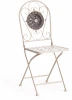 15268 Стул Secret de Maison VICENZA (mod. PL08-7451RV) металл, 36*35*91 см, белый/плитка quot;калейдоскопquot; Tetchair 15268