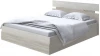 2015254 Без бренда Кровать Milton с подъемным механизмом (ЛДСП Дуб Шамони светлый/Ясень Шимо Светлый) 80x200