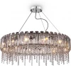 MOD097PL-12CH Подвесная люстра Maytoni Hail MOD097PL-12CH (220V, хрусталь, подвески, на тросе, круглые)