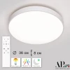 3315.XM302-2-374/24W White Потолочный светильник светодиодный с пультом APL LED Toscana 3315.XM302-2-374/24W White