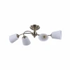 879/4PF-Oldbronze Потолочная люстра IDLamp Dorothea 879/4PF-Oldbronze