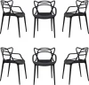 FR 0134S Комплект из 6-ти стульев Bradex Home Masters черный (FR 0134S)