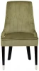 ELEGANTE-2K-ОЛИВК-Bel17 Обеденный стул Garda Decor ELEGANTE-2K-ОЛИВК-Bel17 (Черный/Оливковый)