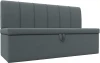 125888 Диван кухонный прямой Энигма Лига Диванов (Рогожка) арт.125888