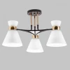 MD.5692-3-S-COFFEE+FGD Потолочная люстра на штанге Imex MD.5692-3-S-COFFEE+FGD