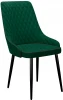00-00062654 Стул DikLine 305 микровелюр K13 изумруд, ножки черные