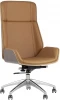 УТ000002065 Кресло руководителя коричневое Stool Group УТ000002065