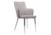 11196 Обеденный стул на металлокаркасе Woodville Benza beige fabric 11196