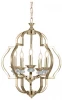 LDP 17078-5 GD Подвесная люстра Lumina Deco LDP 17078-5 GD