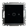 50277 Выключатель диммирующий сенсорный 250В 150W (черный) Stekker Катрин 50277