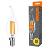 WF-CT35-12W3KE14 Светодиодная лампа FILAMENT 12Вт 3000K Е14 Wolta WF-CT35-12W3KE14