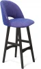 3062510001 Стул барный SHT-ST34/S65 синий мираж/венге Sheffilton 3062510001