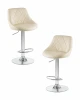 LM-5007-N_CH-M_EL-cream Набор 2 шт стул барный DOBRIN LOGAN (кремовый)