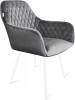 2297186305 Стул Sheffilton SHT-ST38/S95-1 угольно-серый/белый муар
