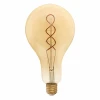 TH-B2172 Лампочка светодиодная филаментная прозрачная груша E27 8W Thomson Vintage Flexible A160 TH-B2172