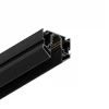 HSBL_0186 Шинопровод магнитный встраиваемый под натяжной потолок 48В 3м, черный Hesby Lighting ElDeko HSBL_0186