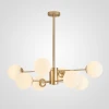 Roundi01 Потолочная люстра на штанге Roundi Brass L8 By ImperiumLoft Roundi01 (220V)