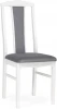 528932 Деревянный стул Woodville Гроджин серый / белый 528932