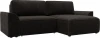 128273 Диван угловой Лига-048 НПБ Лига Диванов (Велюр) арт.128273