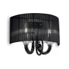 Swan AP2 Nero Бра Ideal Lux Swan AP2 Nero