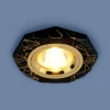 2040 MR16 BK/GD Встраиваемый точечный светильник Elektrostandard 2040 MR16 BK/GD