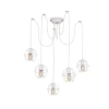 V4885-0/5S Подвесная люстра Vitaluce V4885-0/5S (220V, на проводе, шарики)