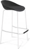 8030296513 Стул барный SHT-ST19/S29 черный/белый муар Sheffilton 8030296513